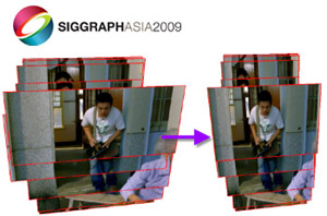 Motion-aware temporal coherence for video resizing